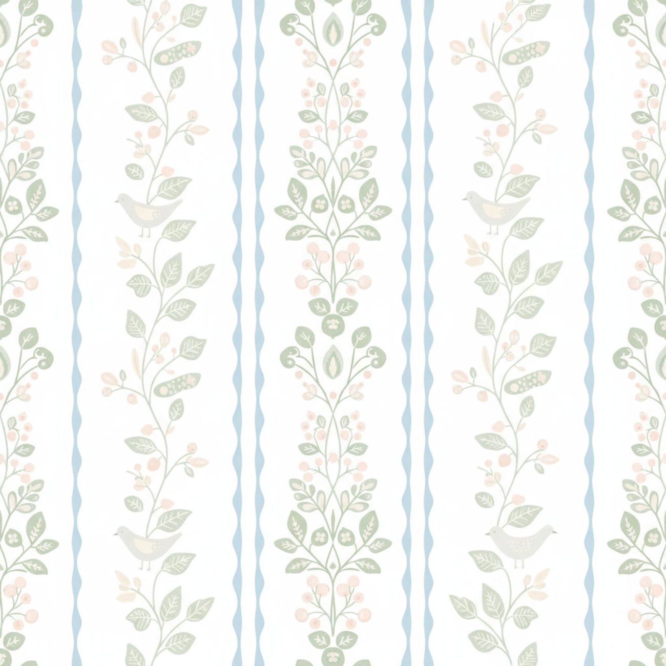 Pastel Garden Detail